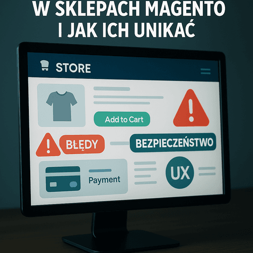 10 Najczęstszych błędów w sklepach Magento i jak ich unikać