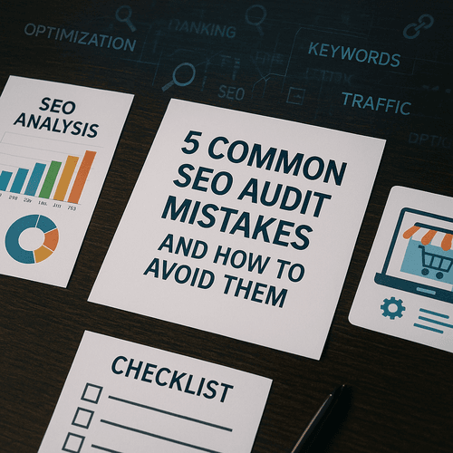5 Najczęstszych błędów w audytach SEO I Jak ich unikać w E-Commerce