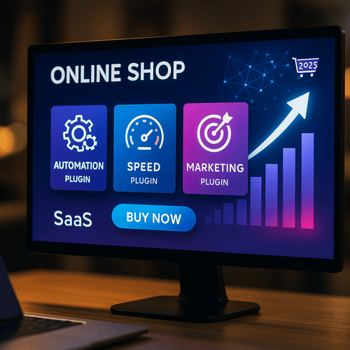 Wtyczki SaaS w e-commerce: klucz do sukcesu sklepów internetowych w 2025 roku