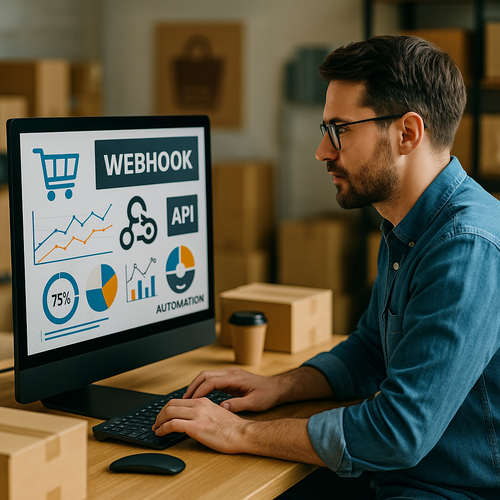 Jak zaoszczędzić czas dzięki Webhooki w sklepie internetowym?